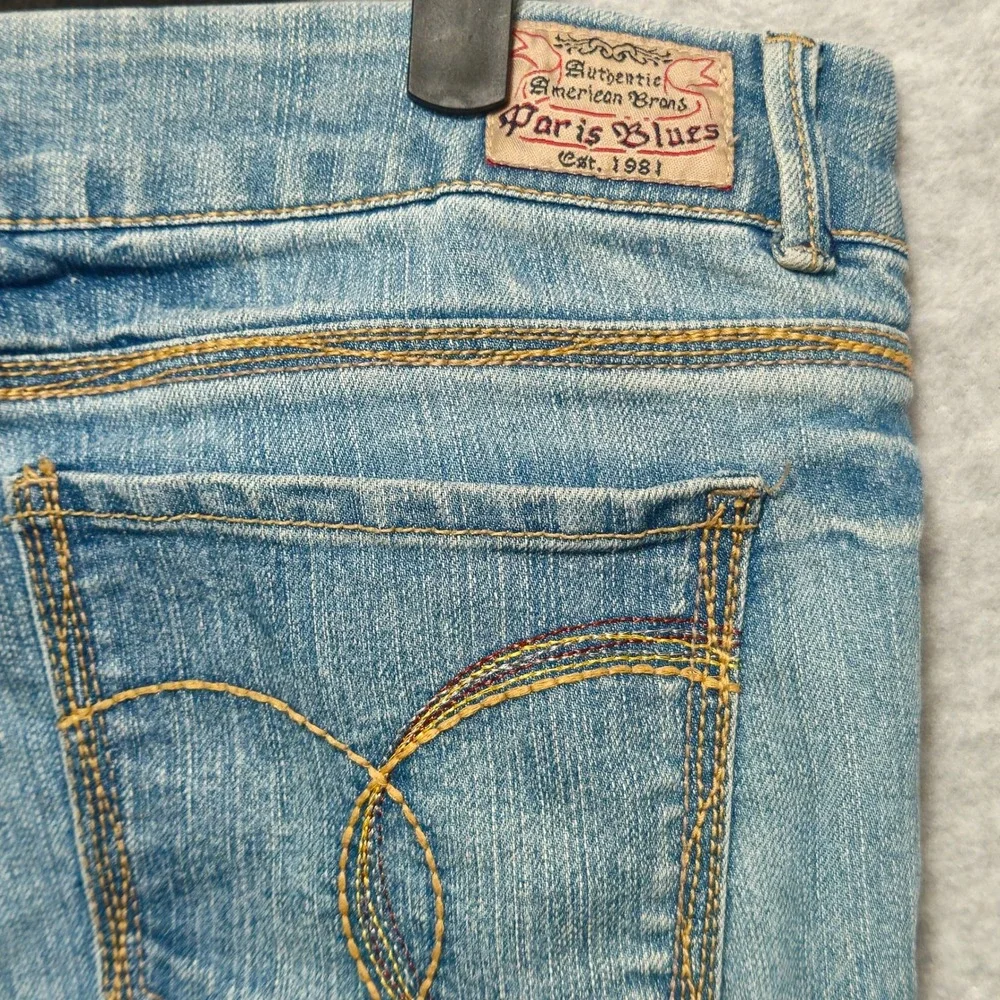 Vintage Paris Blues Womens 33 Juniors Size 13 Bootcut Jeans Stretch Denim‎